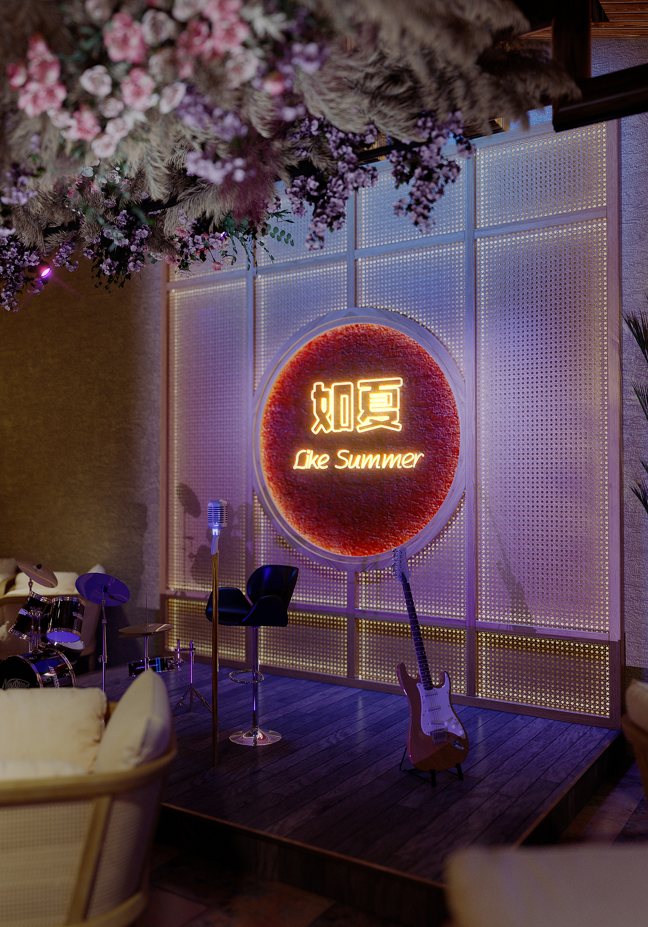酒吧效果图表现（图ZMjQ4Mjc2NjIw） - 酒店餐饮设计 - 站酷设计师oldskin原创素材 - 站酷ZCOOL