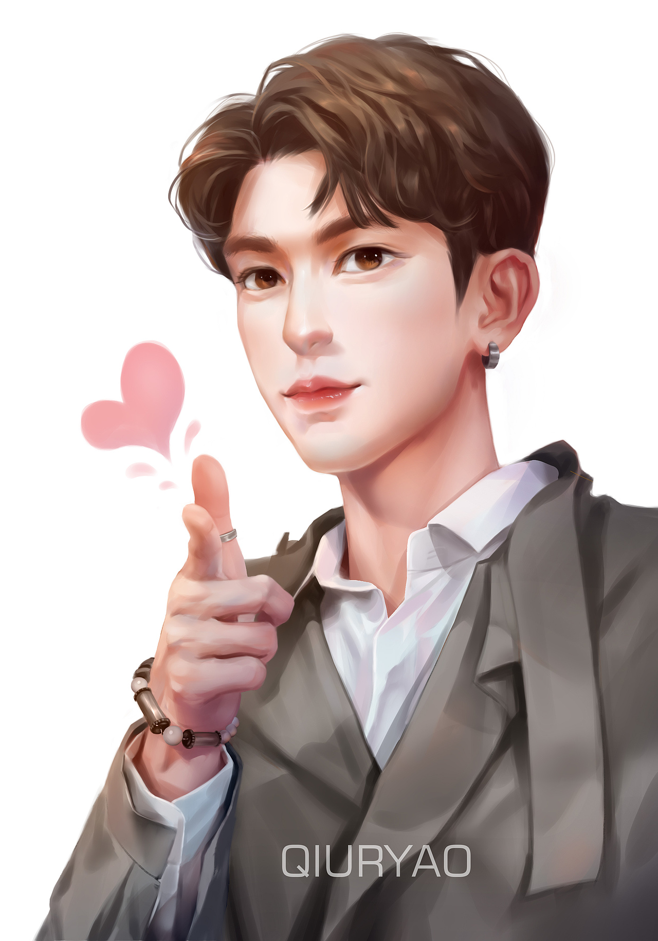 发射爱心的缪博士（图ZMjA4NTI2Mzcy） - 创作习作 - 站酷设计师QAQIU啾酱原创素材 - 站酷ZCOOL