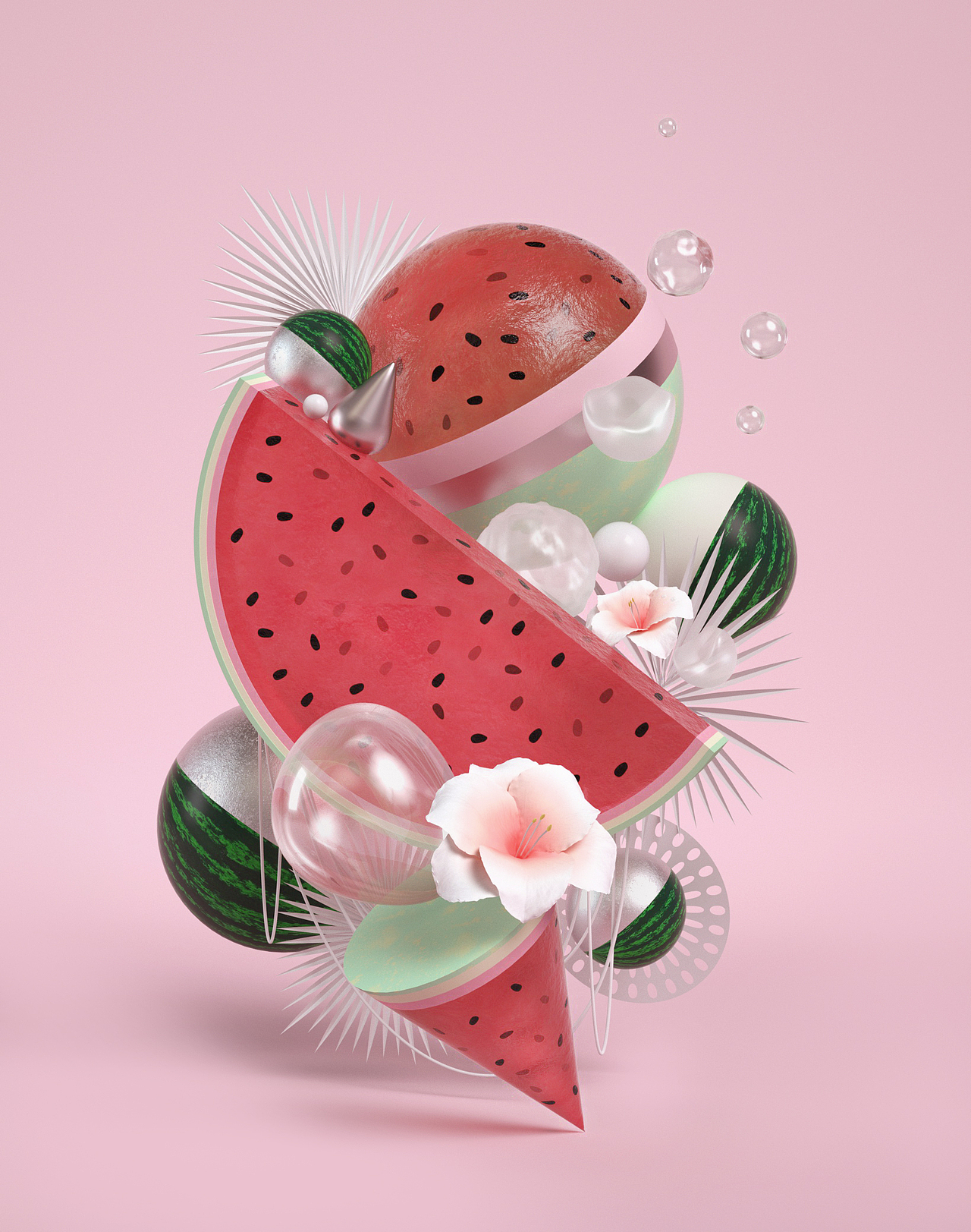 c4d建模练习|三维|其他三维|forever99_原创作品-站酷zcool