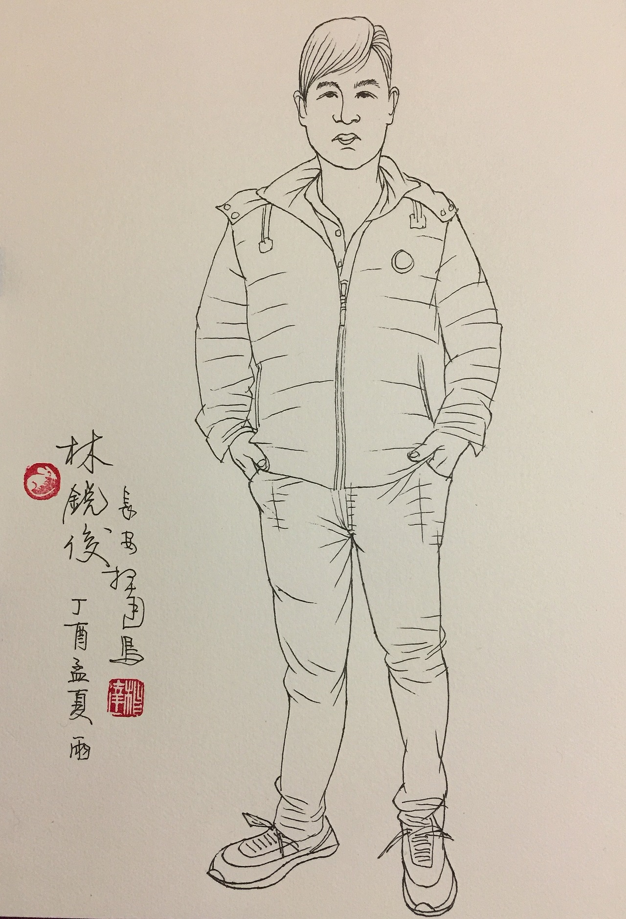 2017人物动态速写