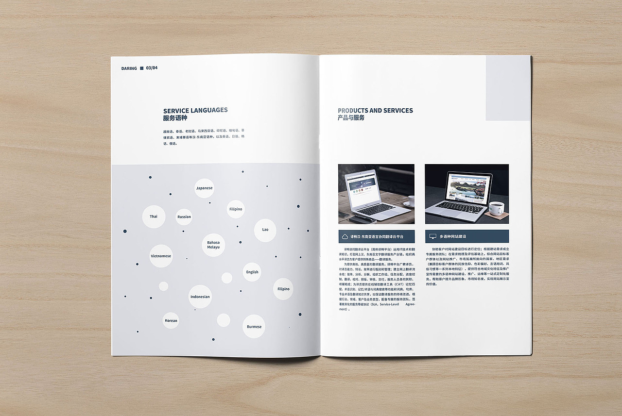 企业手册 黑色简约风格版