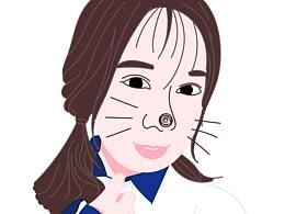 画个小闺蜜