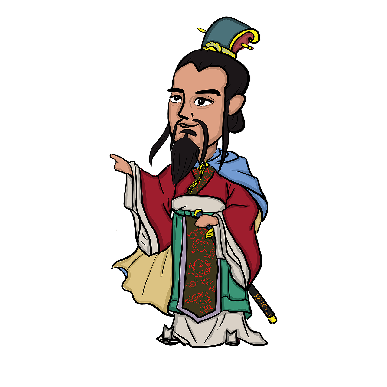 历史人物卡通形象