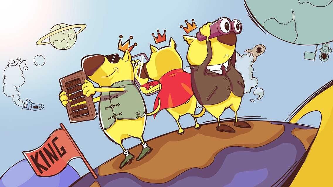 热狗王品牌插画（图ZMTMxMTEyNDg4） - 商业插画 - 站酷设计师JessieD原创素材 - 站酷ZCOOL