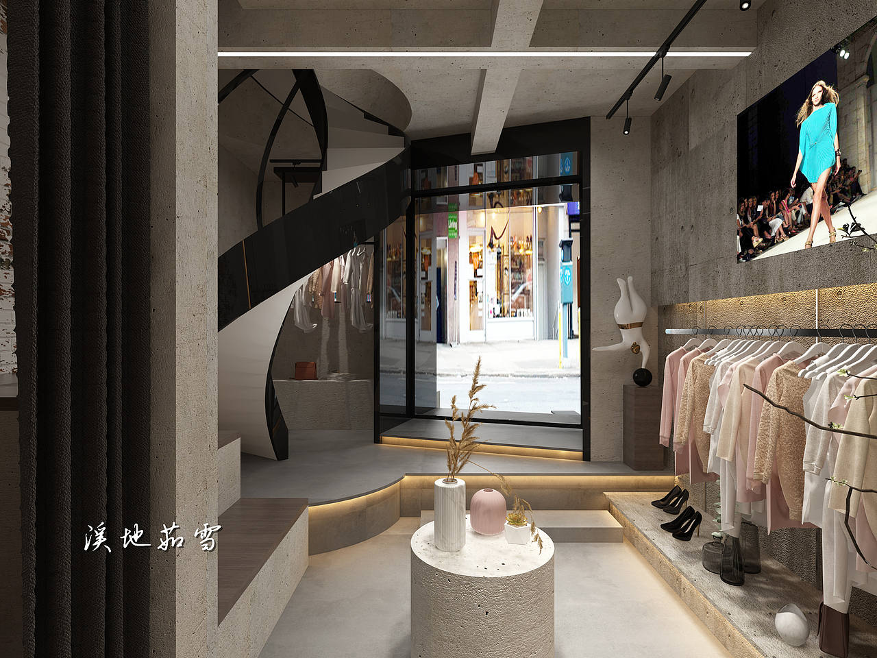 服装店--换季啦（图ZMjI1MzU2MTM2） - 家装设计 - 站酷设计师溪地茹雪原创素材 - 站酷ZCOOL