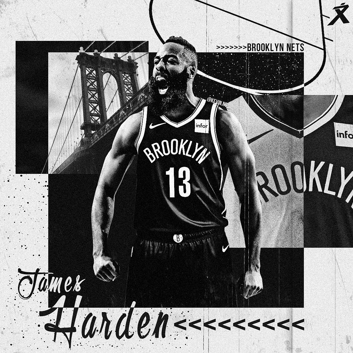 哈登x布鲁克林篮网