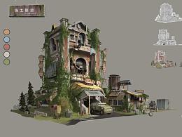 廢土基地及沙盤設(shè)計