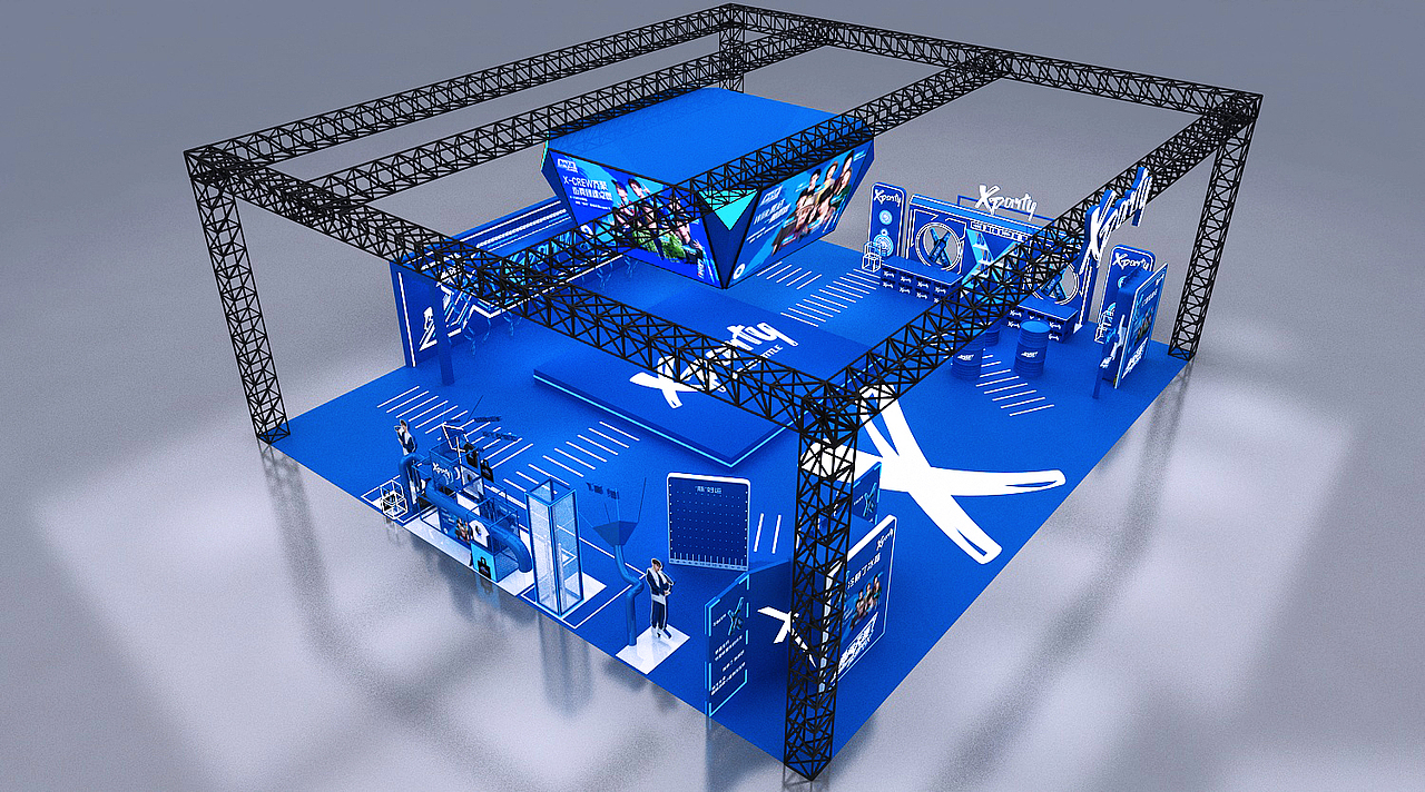 啤酒路演活动效果图（图ZMjY3MTg2MTg0） - 其他三维 - 站酷设计师Bigggg原创素材 - 站酷ZCOOL