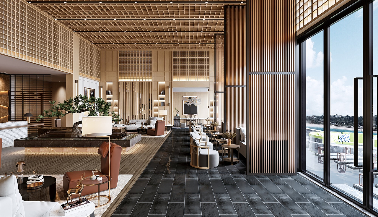 工装办公室会所设计(免费赠送施工)