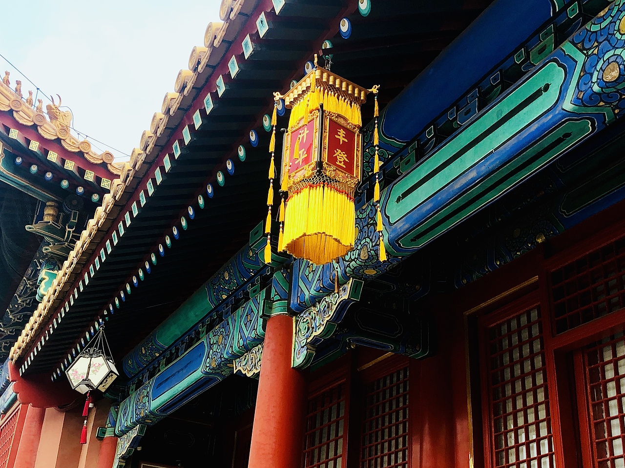 故宫天灯万寿灯宫灯——故宫过大年