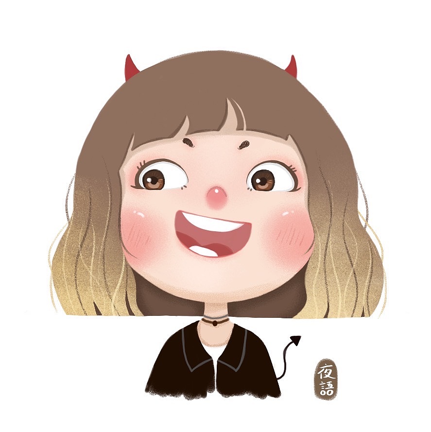 梨泰院class情侣头像（图ZMTk4Mjk4MzMy） - 儿童插画 - 站酷设计师夜语小姐姐原创素材 - 站酷ZCOOL