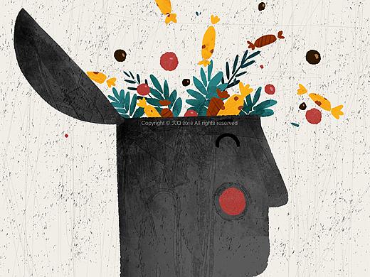 开心得脑袋崩糖（个人主页-ZMjY5NTA1NjQ=） - 创作习作 - 站酷设计师大Q啊原创素材 - 站酷ZCOOL