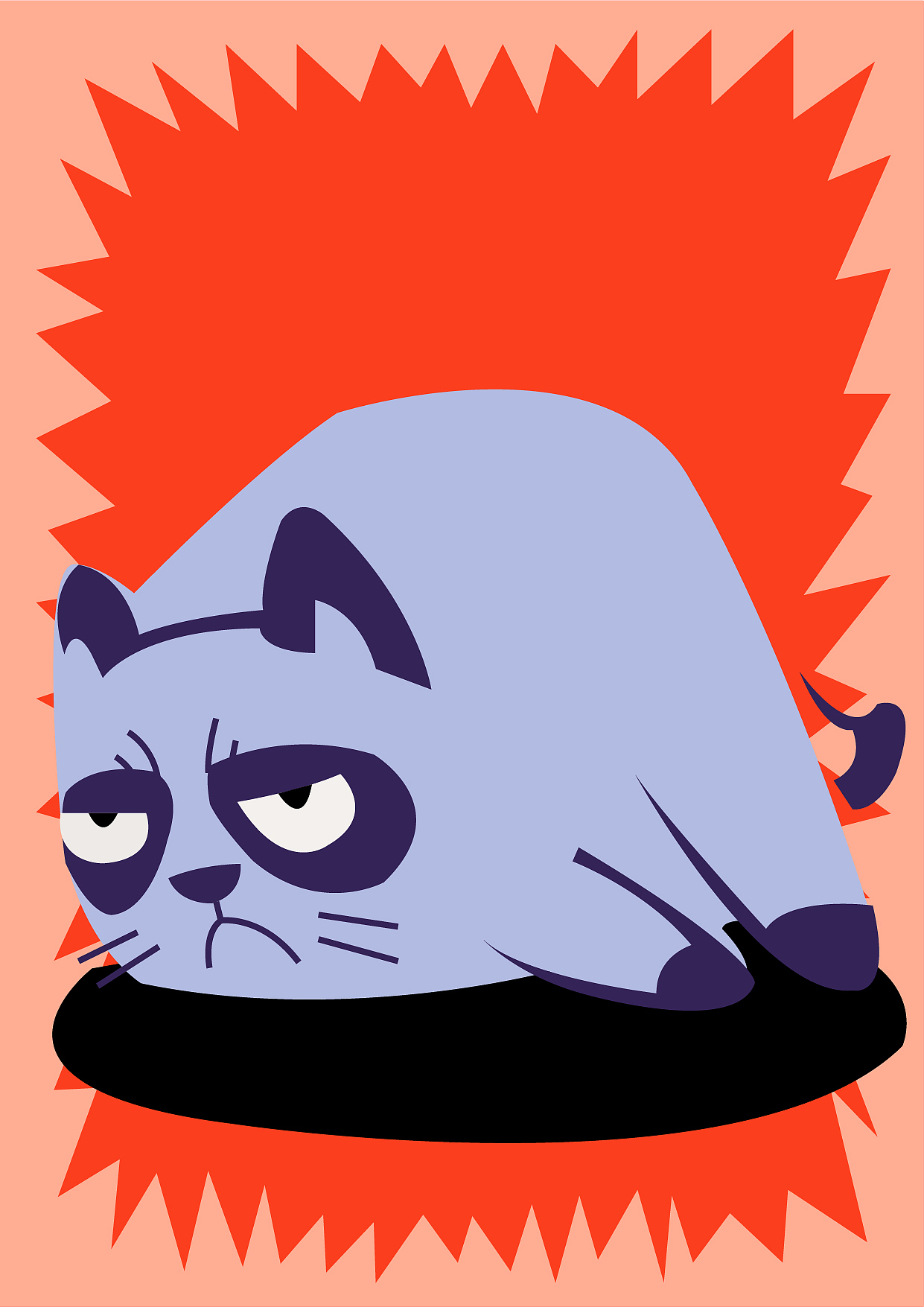 猫咪插画大合集（图ZMzM1NTQ3MTgw） - 图案 - 站酷设计师瀰縌原创素材 - 站酷ZCOOL
