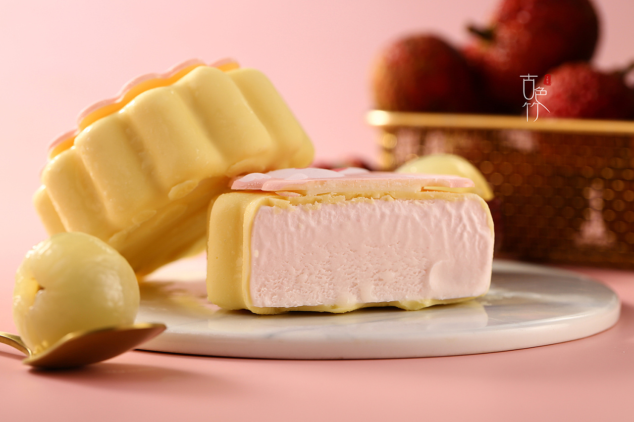 【古色竹】●美食摄影 | dq冰淇淋月饼