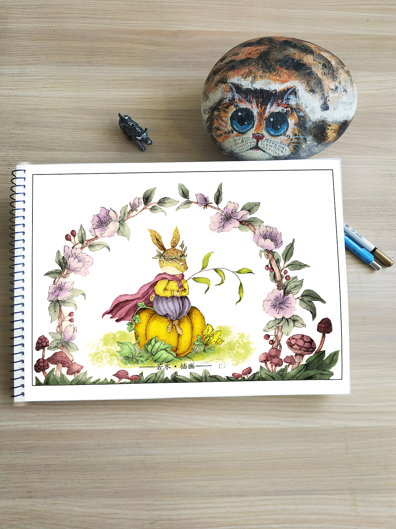 等待（圖ZMTY3MTY5MTk2） - 兒童插畫 - 站酷設(shè)計師若水顏原創(chuàng)素材 - 站酷ZCOOL