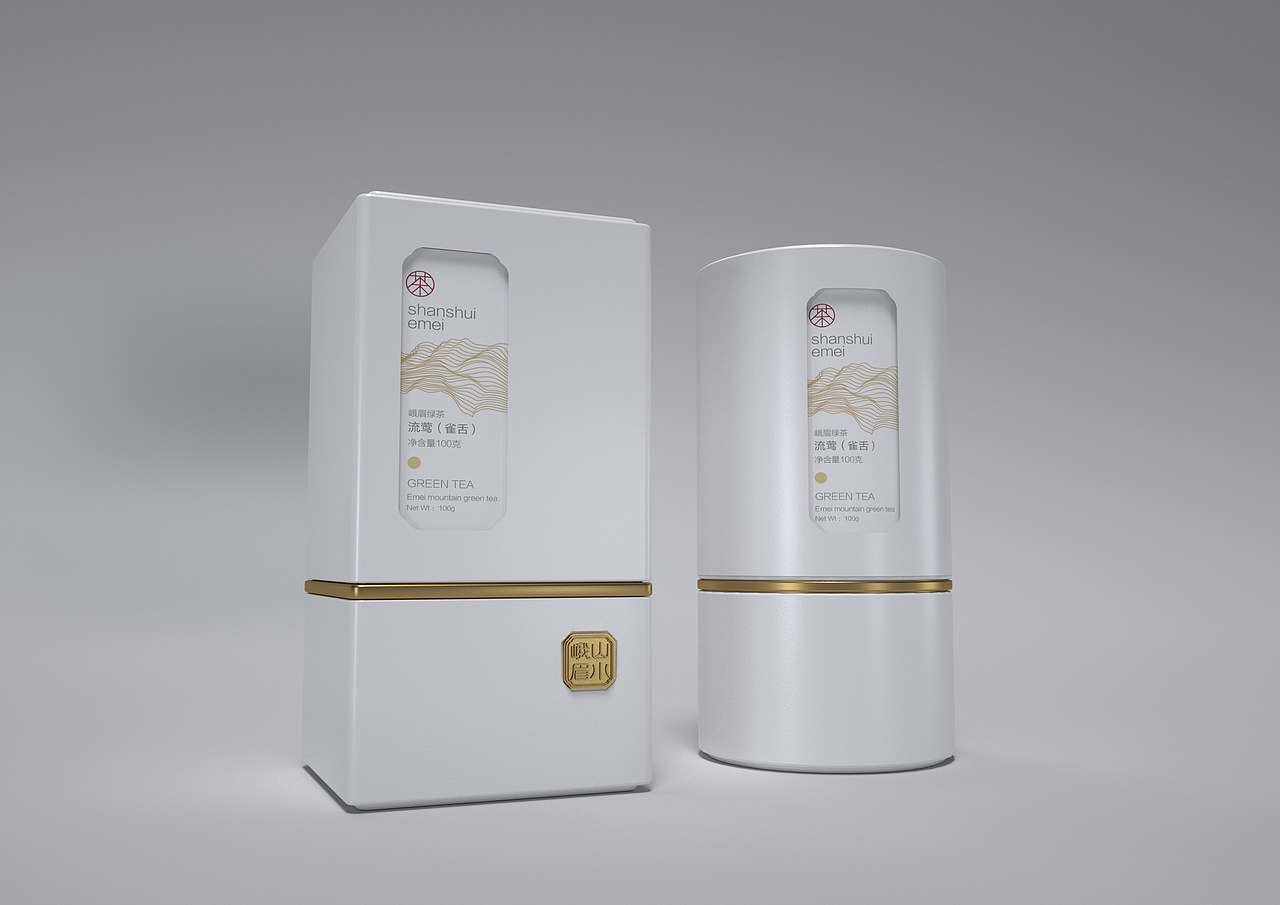 山水峨眉系列茶包装设计（图ZMjI2ODg4MjA0） - 包装 - 站酷设计师NEERU灵睿原创素材 - 站酷ZCOOL