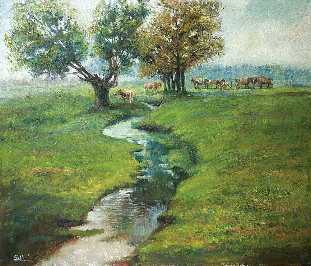 近期油画6幅（图ZMjcxMjQ4NDg=） - 绘画 - 站酷设计师奇钊原创素材 - 站酷ZCOOL