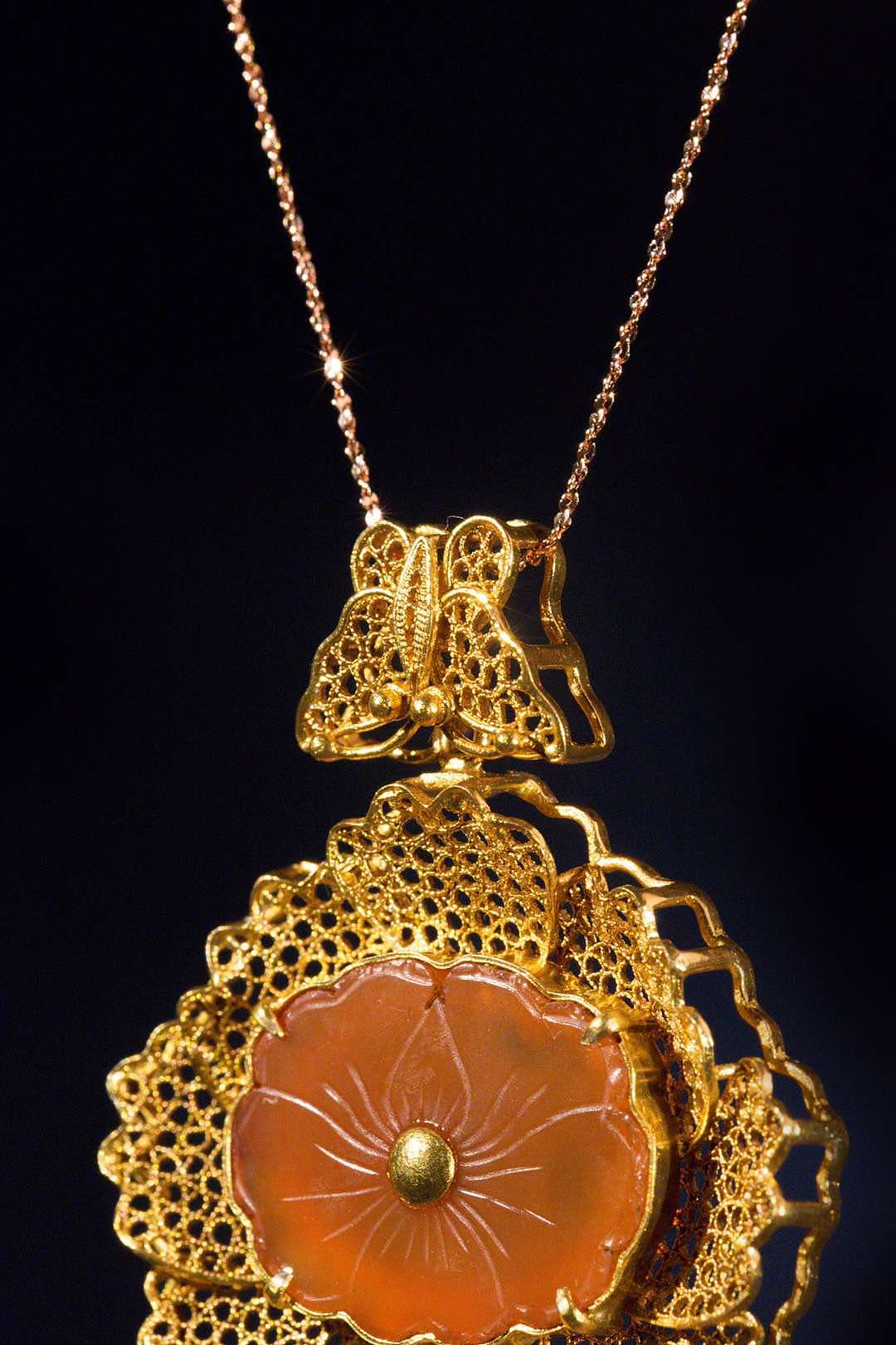 花丝吊坠|手工艺|首饰设计|我叫小全 - 原创作品 - 站酷 (zcool)