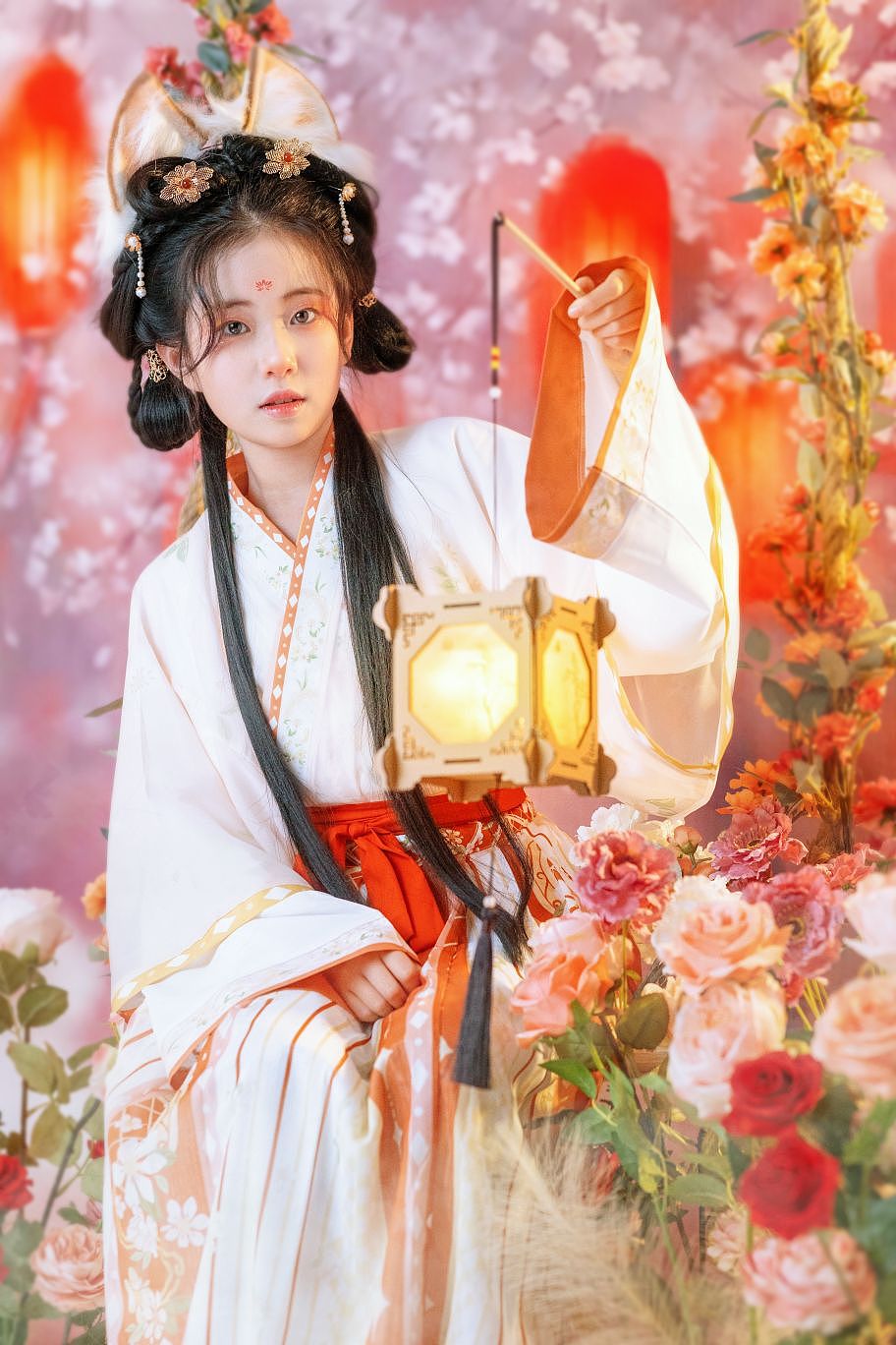 小狐仙闹新春（图ZMzI3OTA0MjQ0） - 人像摄影 - 站酷设计师一颗小崩豆儿原创素材 - 站酷ZCOOL