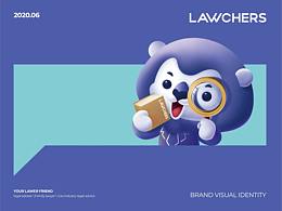 LAWCHERS敬法品牌视觉形象设计