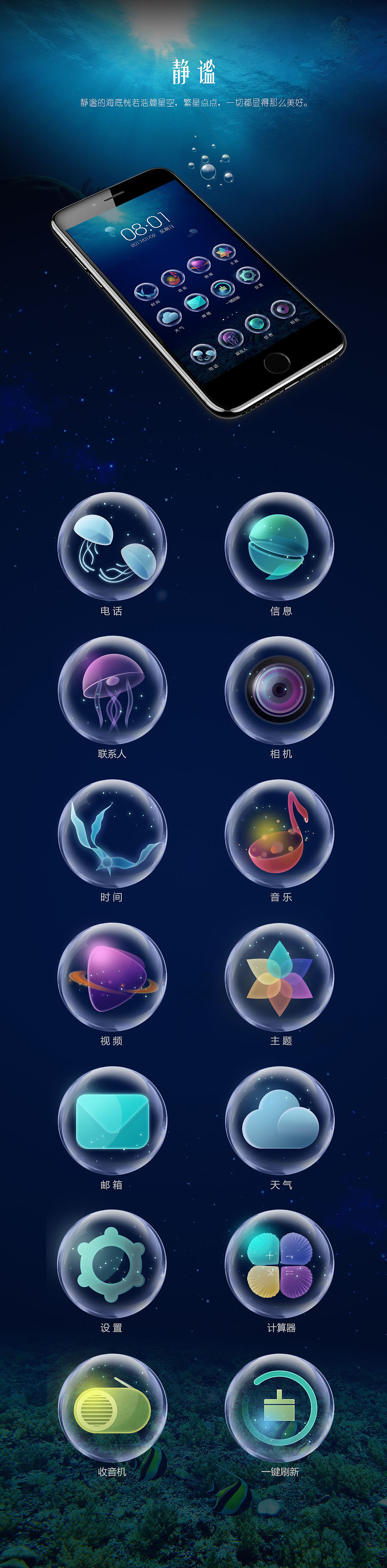 海洋主题icon
