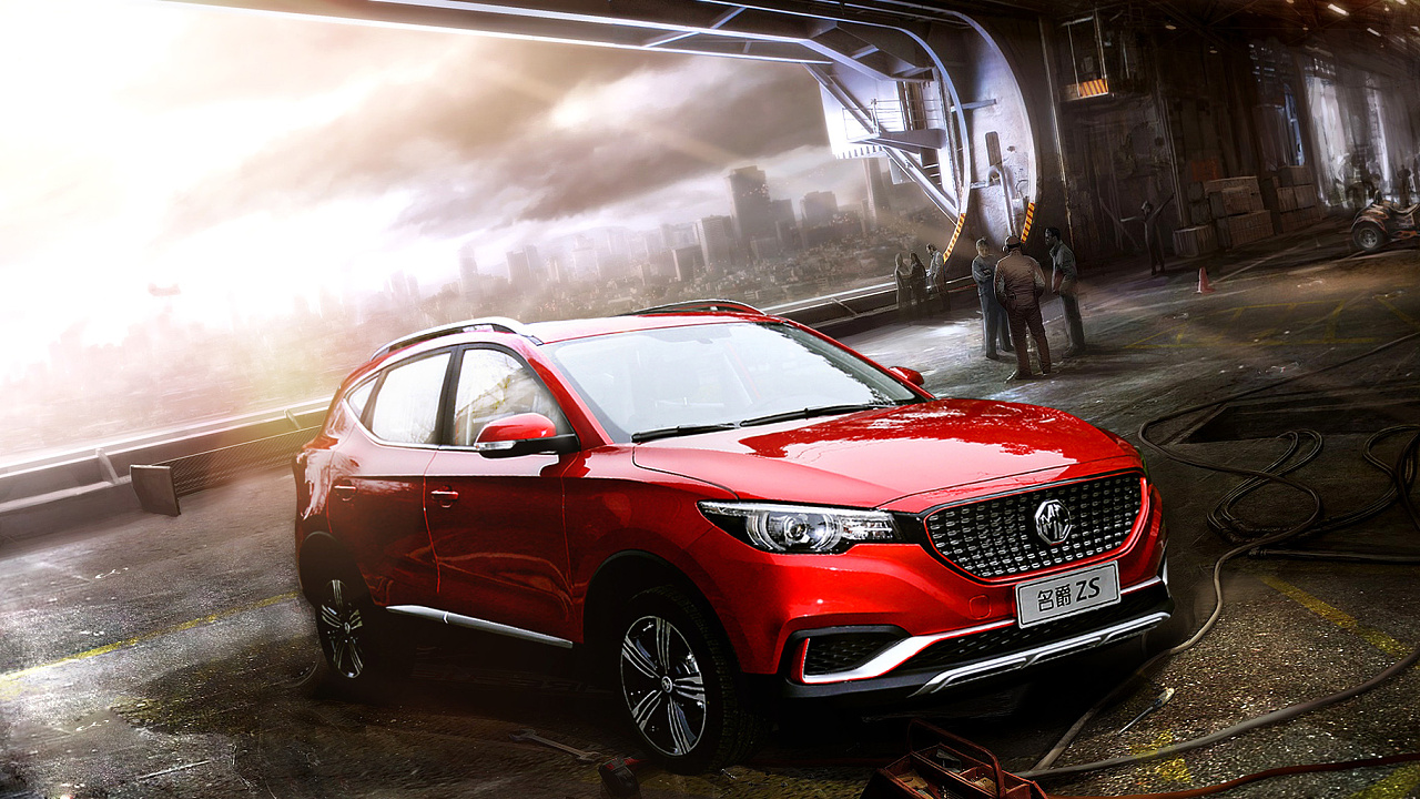 汽车名爵zs车队