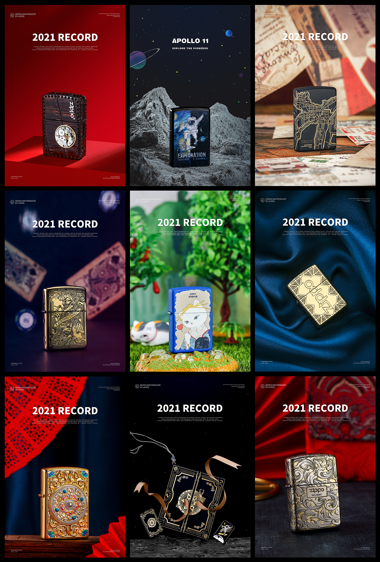 2021年zippo火机拍摄摘选