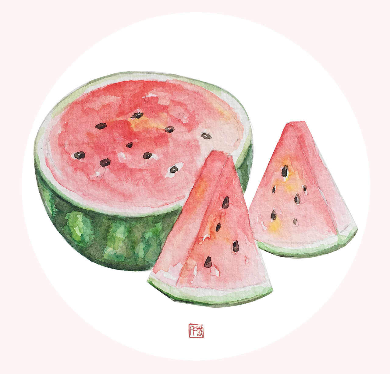 水彩手绘—【水果 草莓】|插画|插画习作|蒲之未落 - 原创作品 - 站酷 (ZCOOL)