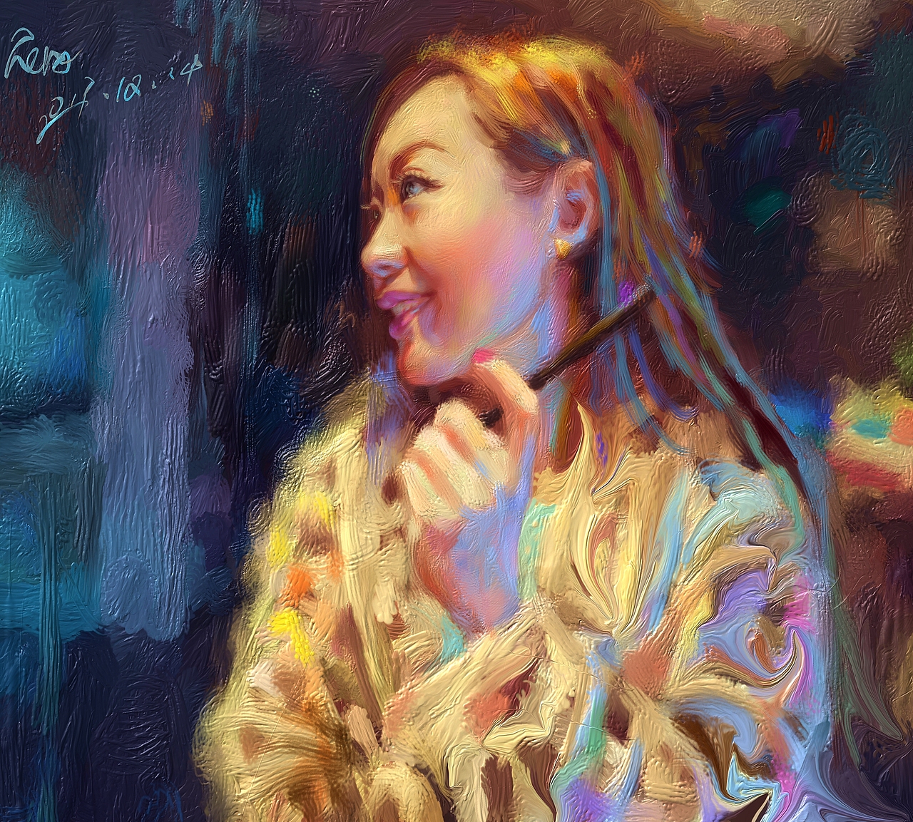 瞬间_by painter（图ZMTAwMDMyNDMy） - 艺术插画 - 站酷设计师肇裔ZERO泓睿原创素材 - 站酷ZCOOL