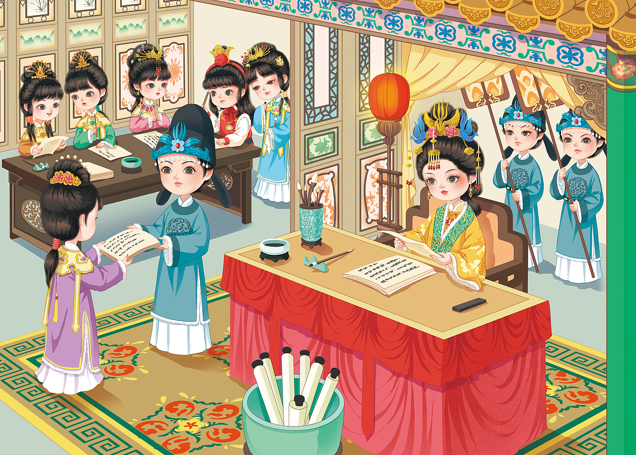 《元春》
<br>二十年来辨是非,榴花开处照宫闱。<br>三春争及初春景,虎兕相逢大梦归。