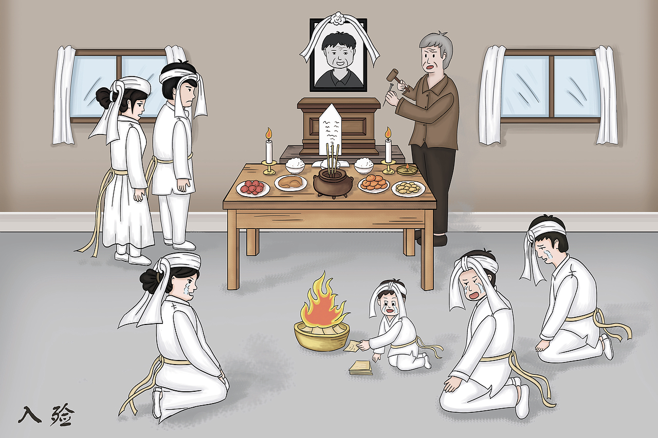 山东丧葬文化（图ZMjk2MDA2MTA4） - 创作习作 - 站酷设计师小橙子与鸟儿原创素材 - 站酷ZCOOL