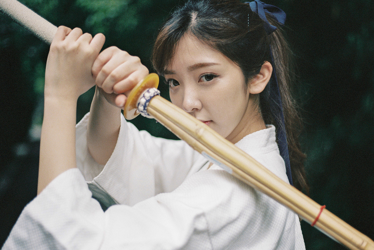 剑道少女（图ZMTc0MDA5MDky） - 人像摄影 - 站酷设计师顾小白Hala原创素材 - 站酷ZCOOL