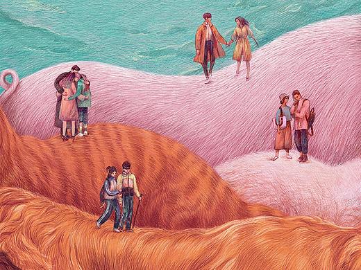 电影《宠爱》插画概念海报