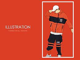 人物与服装插画