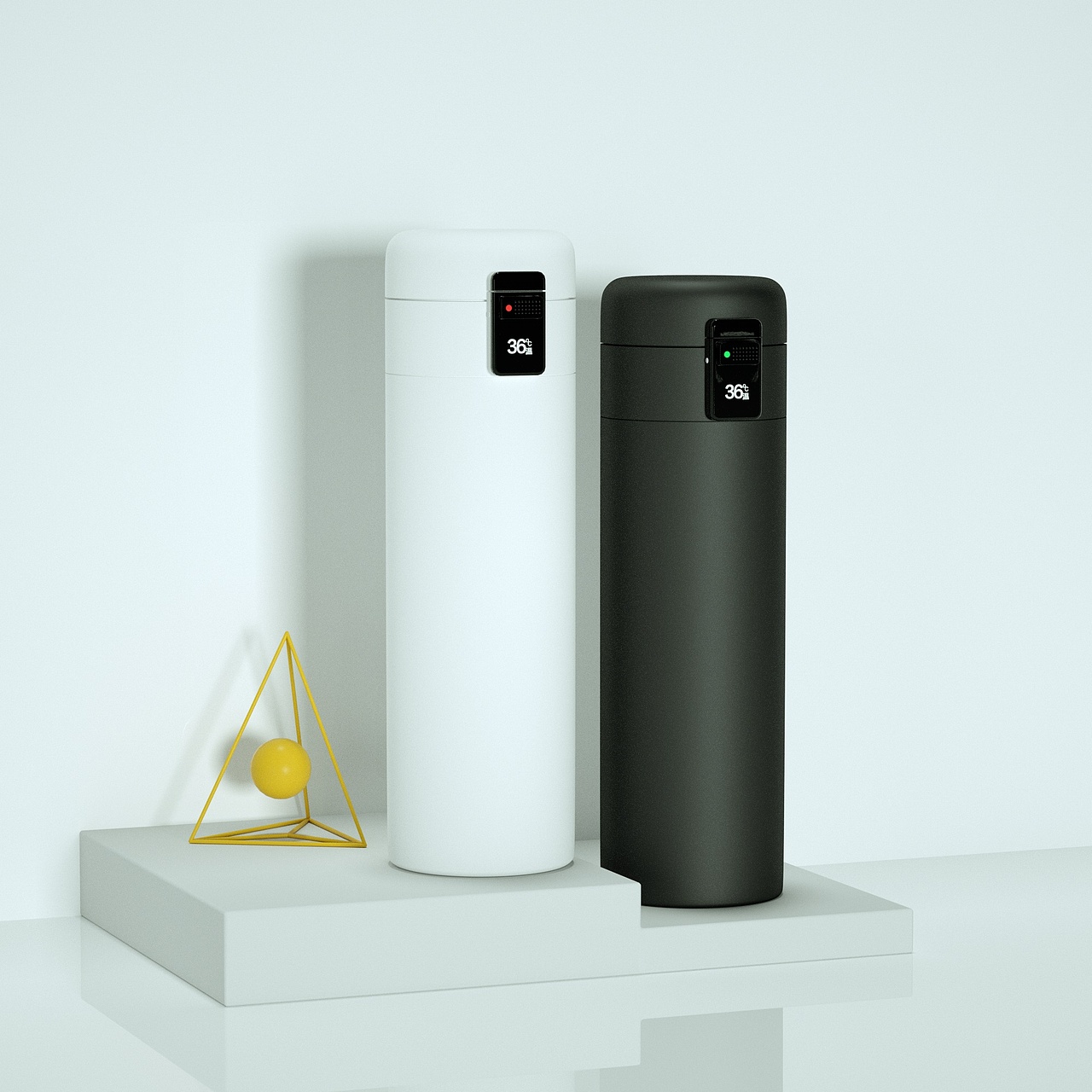 华为智选哈尔斯智能保温杯