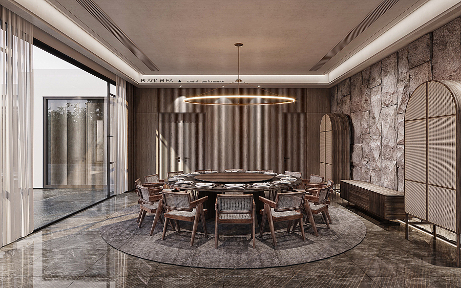 Holy Lake Villa中式别墅大宅表现