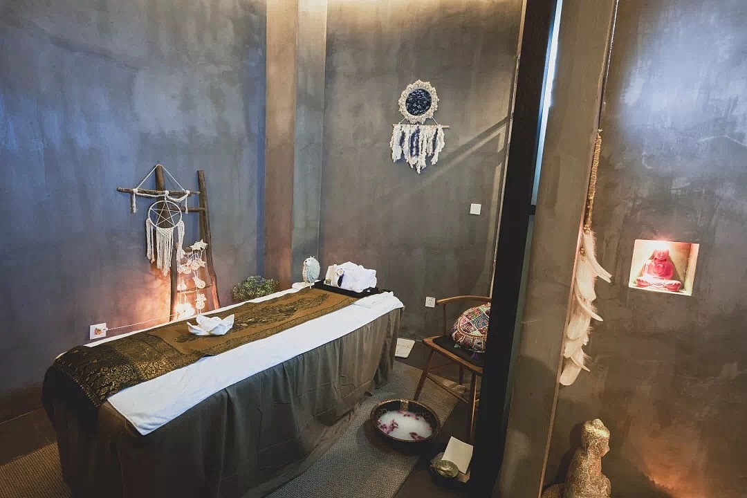 珠江新城泰式按摩spa(现场+设计图)