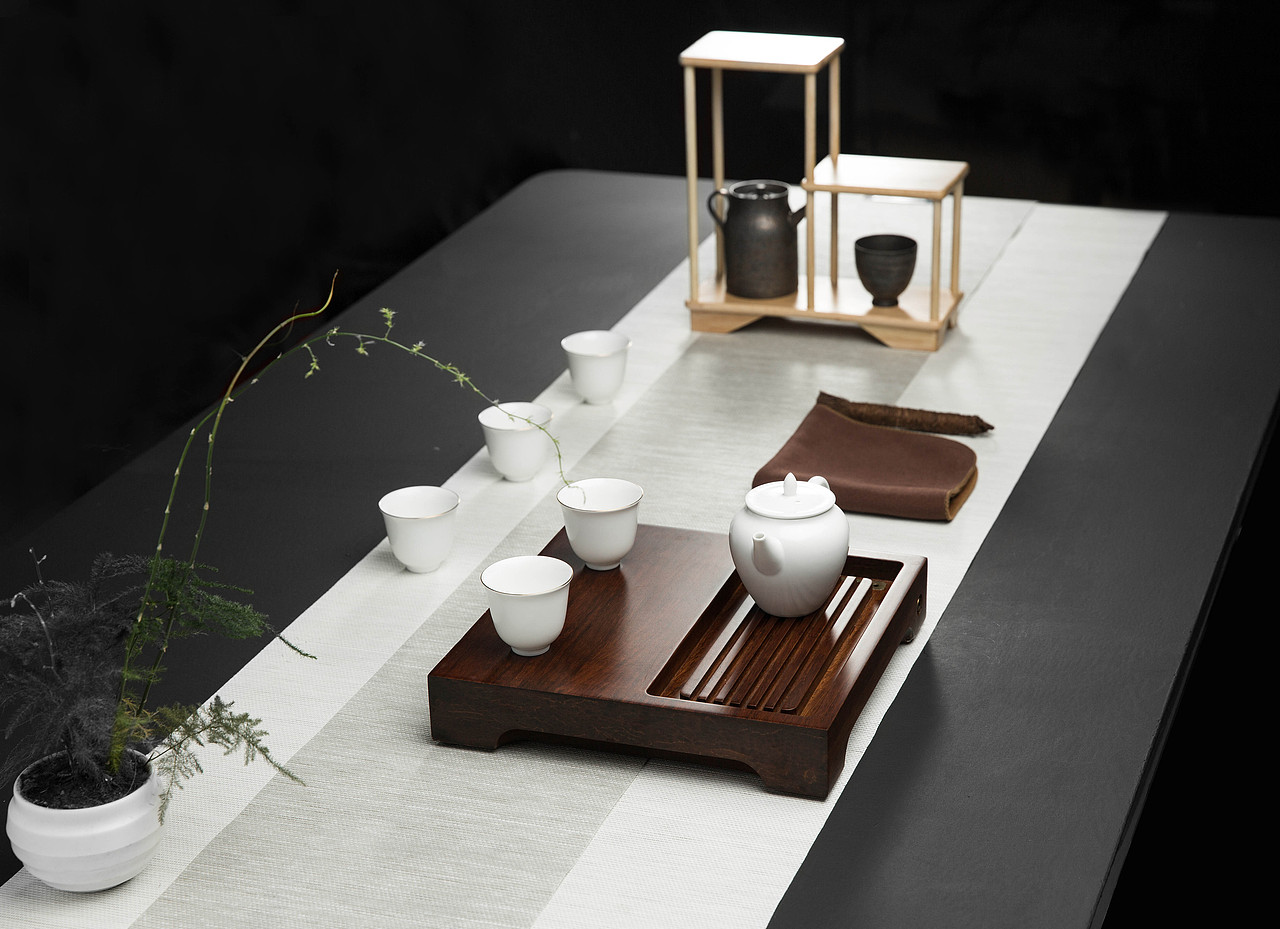 茶盘 壶乘 公道杯 干泡台 杯子拍摄（图ZMTI2MDQwNjYw） - 产品摄影 - 站酷设计师初禾文化原创素材 - 站酷ZCOOL