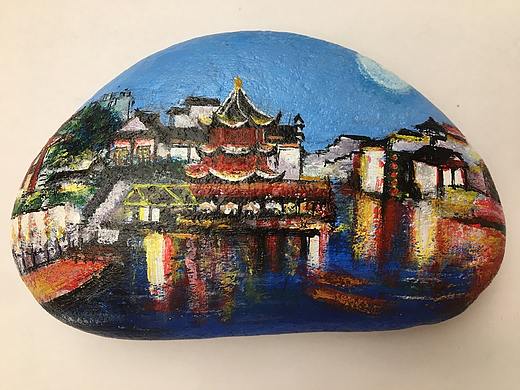 石头画一天一小幅