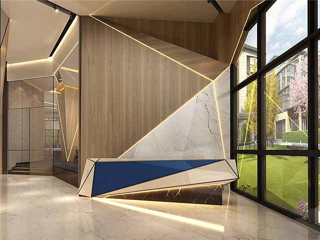 揭阳办公室设计|因留白而共生