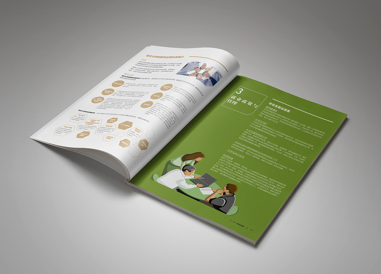 就业指南画册设计（图ZNzM4OTgwNzY=） - 书籍/画册 - 站酷设计师V森_原创素材 - 站酷ZCOOL
