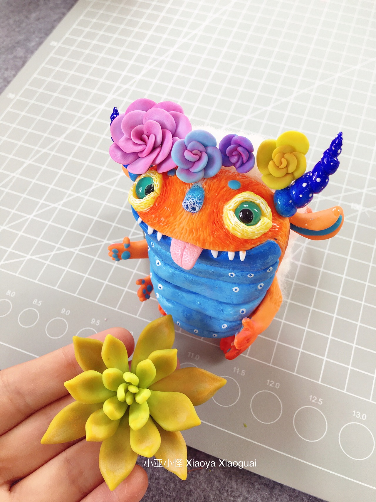 来一波软陶小怪吧（图ZODUyMTk1MjA=） - 其他手工艺 - 站酷设计师小亚小怪原创素材 - 站酷ZCOOL