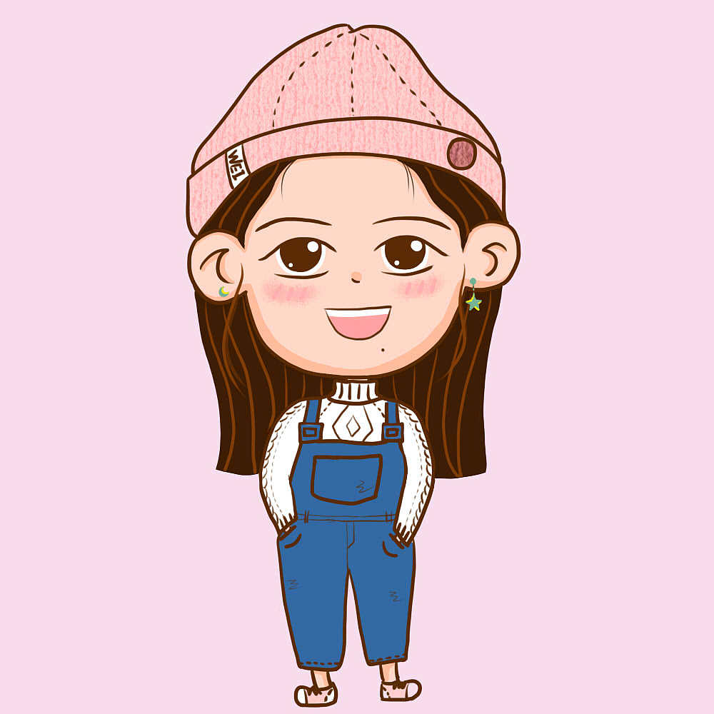 姐姐们|插画|创作习作|陈简大 - 原创作品 - 站酷 (zcool)