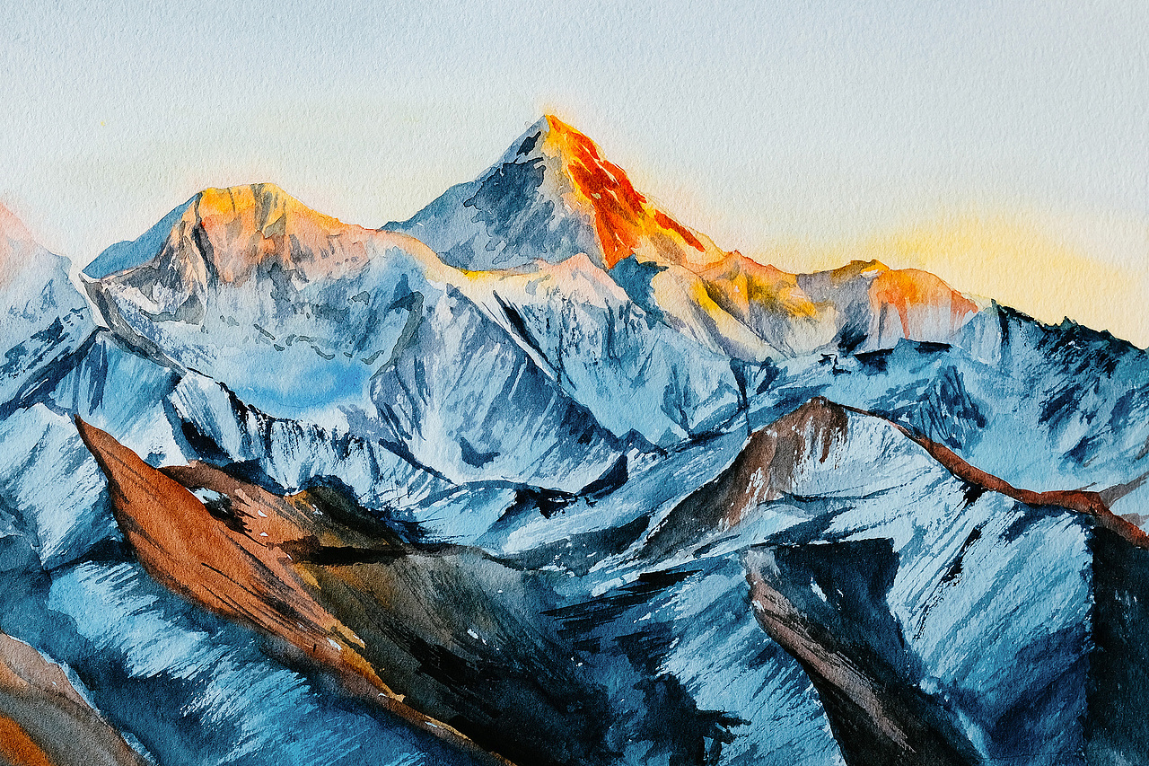 蜀山之王——贡嘎山!