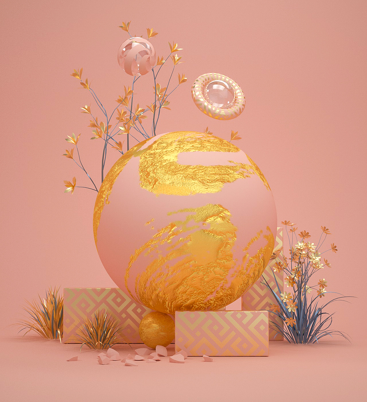 一组形态与材质的尝试（图ZMTQ3MDgzNzcy） - 场景 - 站酷设计师丶无言原创素材 - 站酷ZCOOL