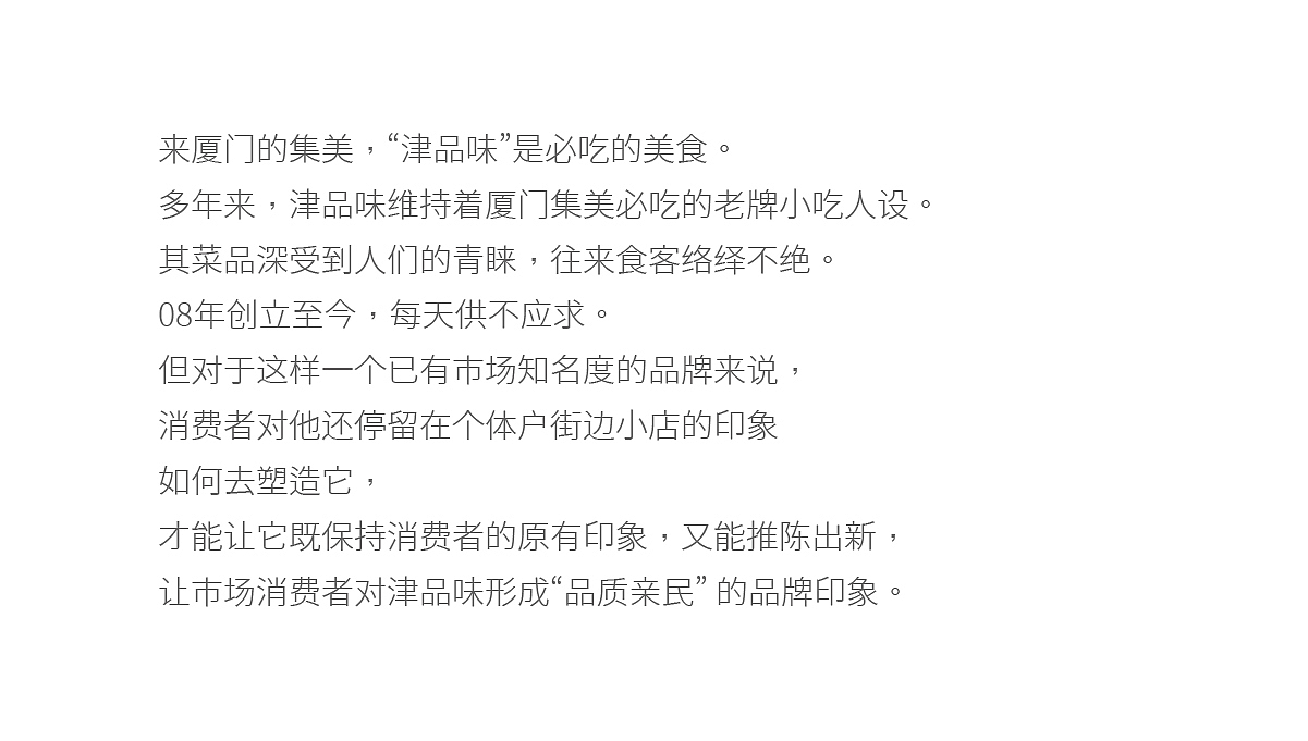 厦门餐饮品牌设计-津品味（图ZMTc1MDM0Mzk2） - 品牌 - 站酷设计师品善品牌设计顾问原创素材 - 站酷ZCOOL