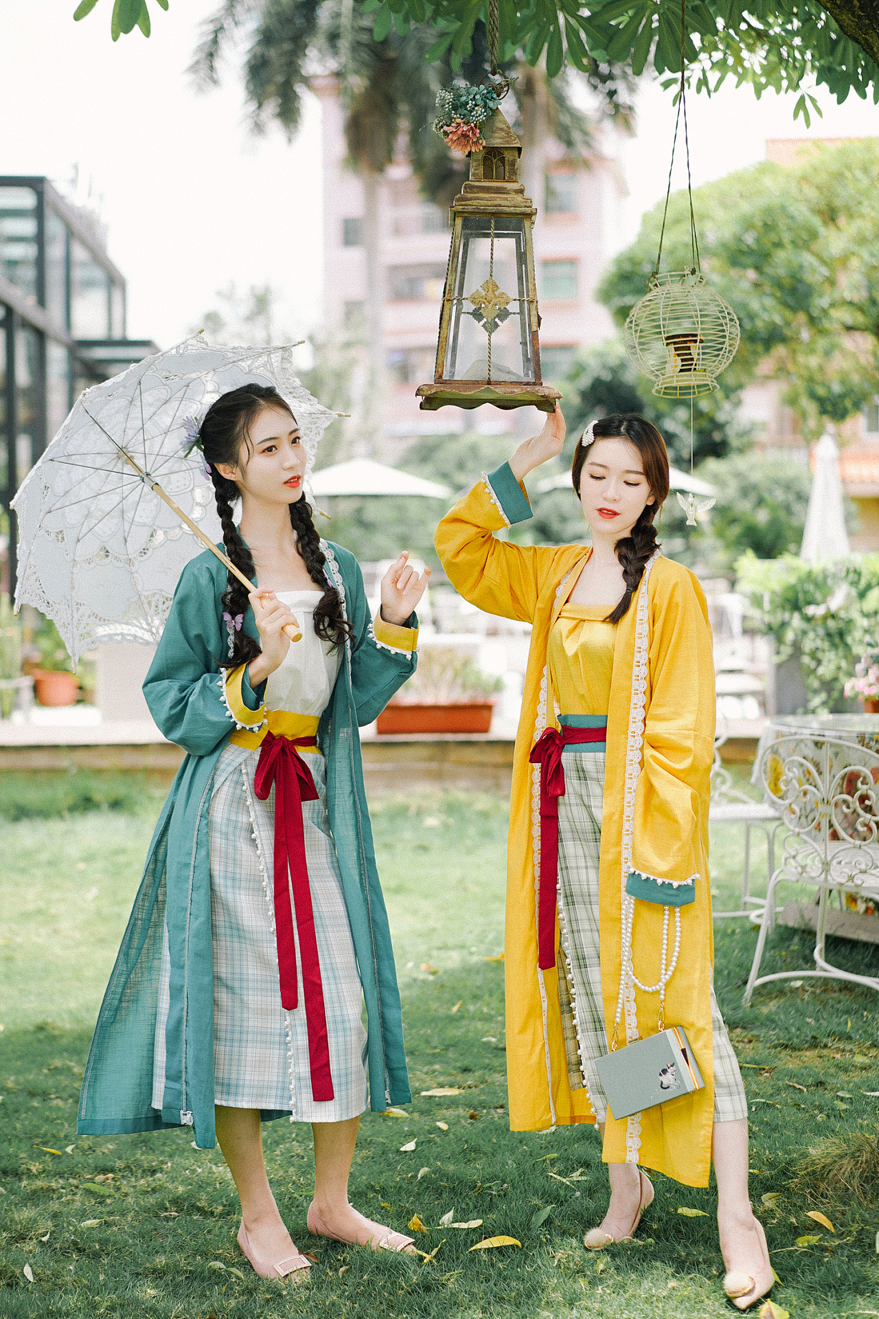 汉洋折衷 宋制旋裙