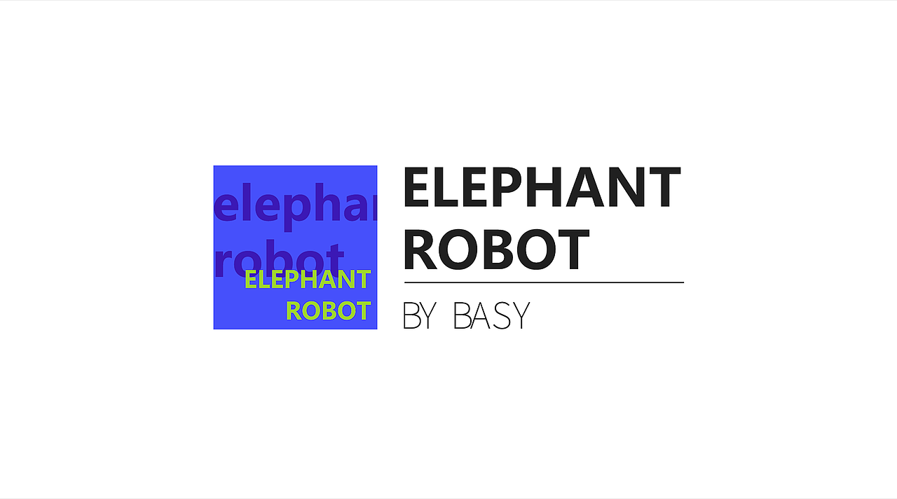 大象和机器人IP卡通形象设计（图ZMjQyMTYwMTY0） - 新锐潮流插画 - 站酷设计师小贝basy原创素材 - 站酷ZCOOL