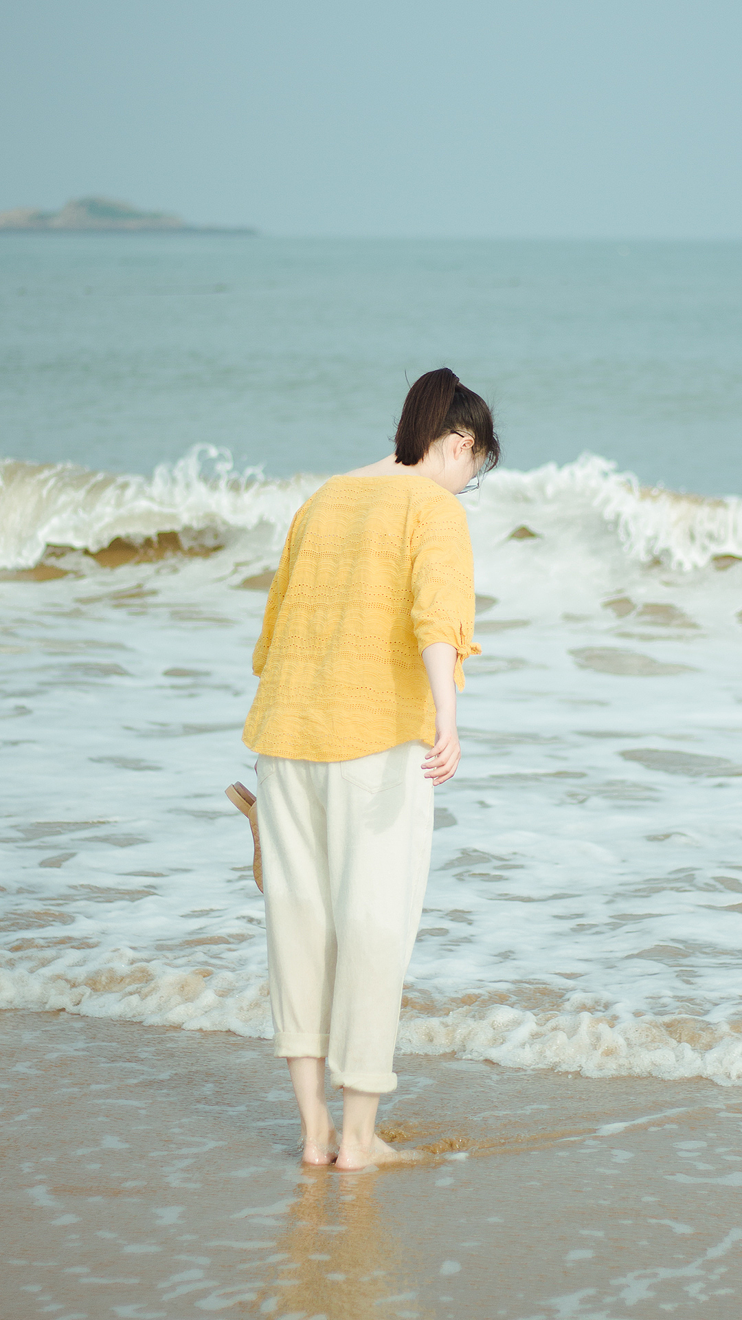 #人物影像#看海