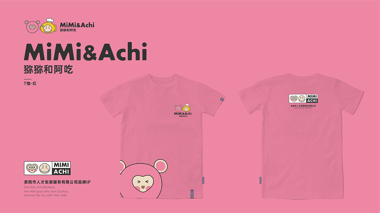 贵阳市人才安居服务有限公司丨“猕猕和阿吃”IP设计